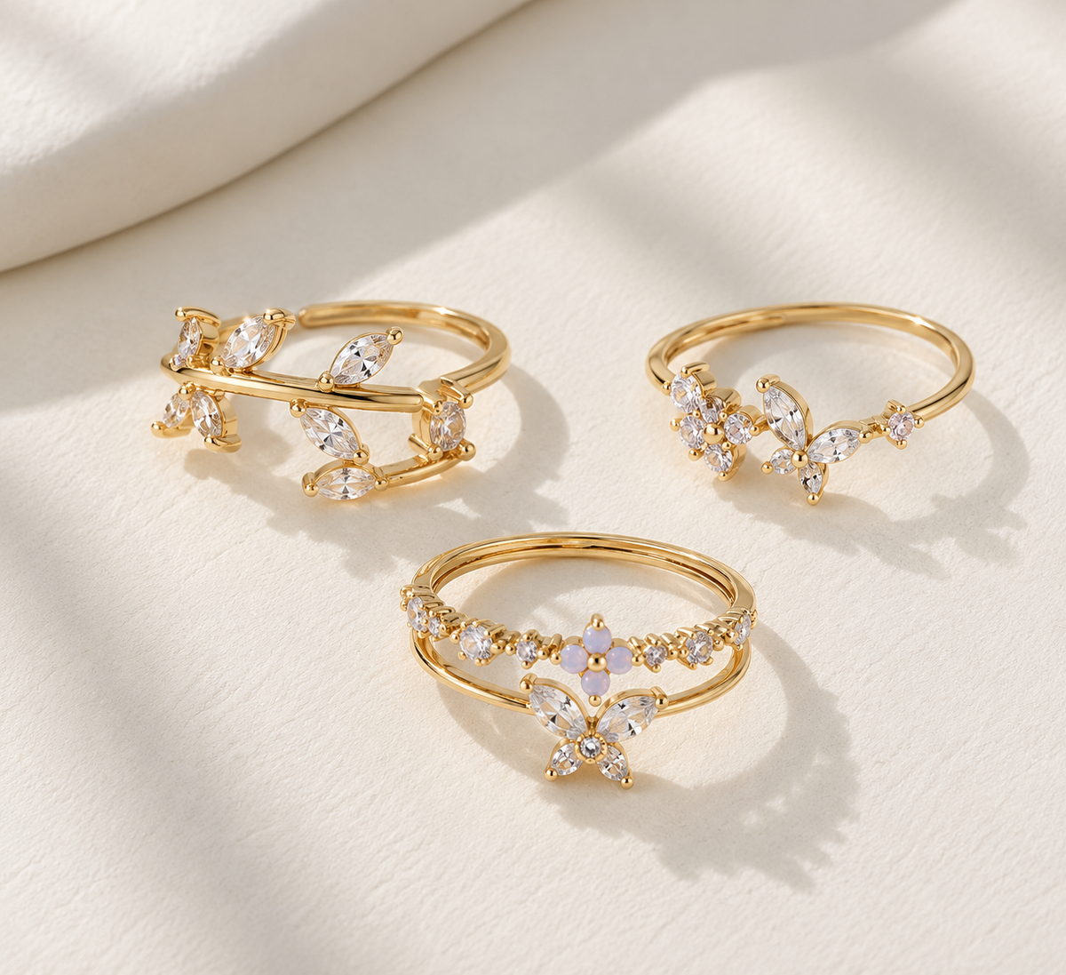 Botanica Ring Set